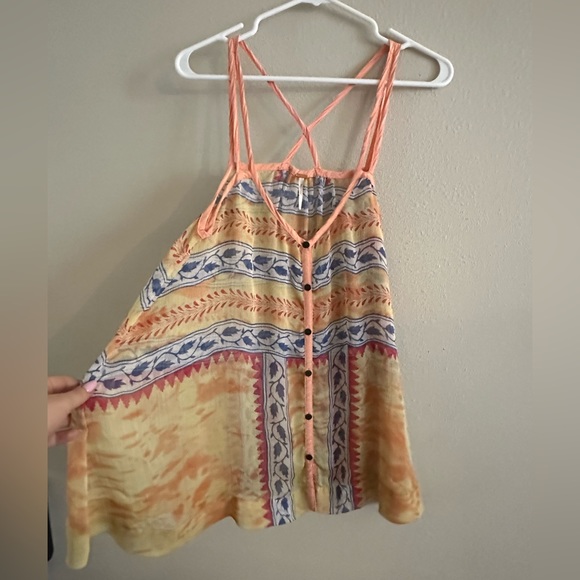 Free people sheer summer tank - Picture 3 of 4